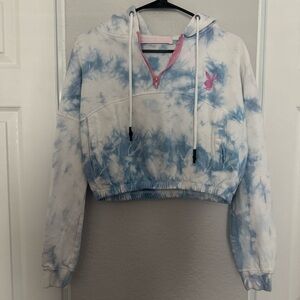 Playboy X Missguided • Tie Dye Hoodie • Size 4